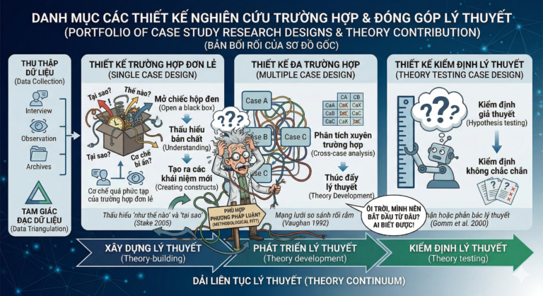 Đóng góp lý thuyết của các thiết kế nghiên cứu tình huống