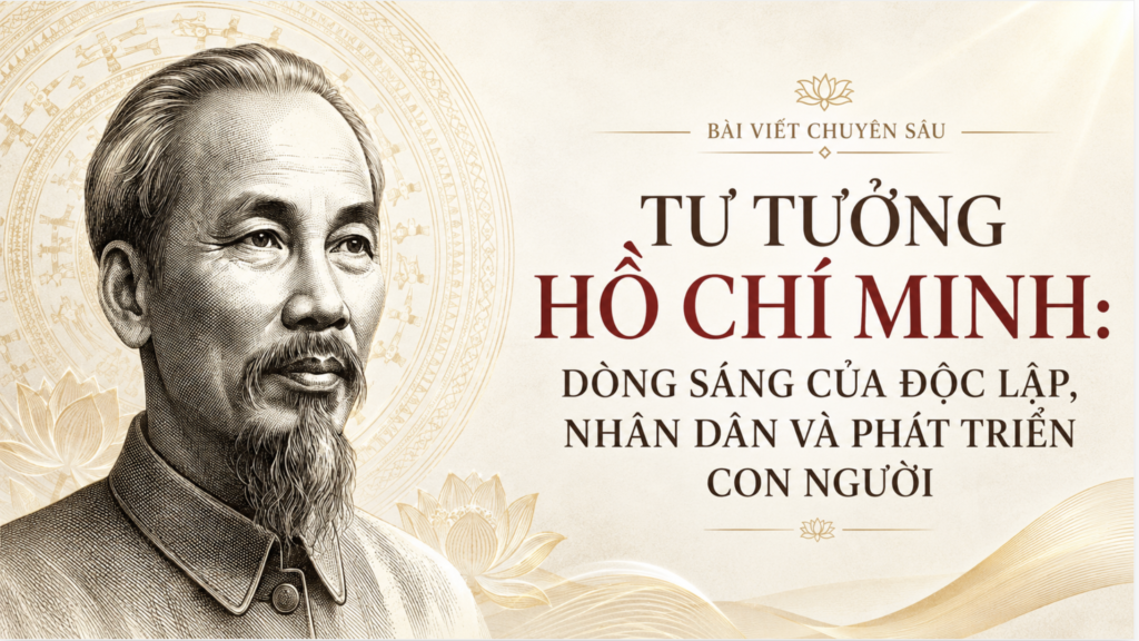Tư tưởng Hồ Chí Minh: Dòng sáng của độc lập, nhân dân và phát triển con người