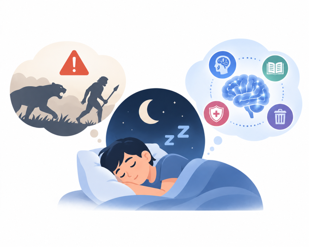 Tại sao con người ngủ? Nếu ngủ nguy hiểm đến vậy trong tiến hóa, tại sao tự nhiên vẫn giữ nó?