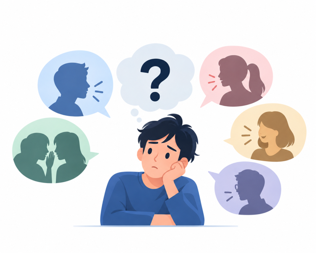 Tại sao chúng ta quan tâm người khác nghĩ gì về mình đến vậy?