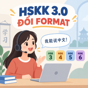 Đề thi khẩu ngữ HSKK 3.0 đã đổi format: Cấu trúc mới, cách luyện và đề mẫu HSK 3–6