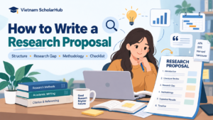 How to Write a Research Proposal: Structure, Example Outline and Checklist
