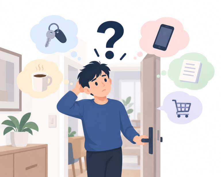 Tại sao ta bước vào một căn phòng rồi quên mình định làm gì?