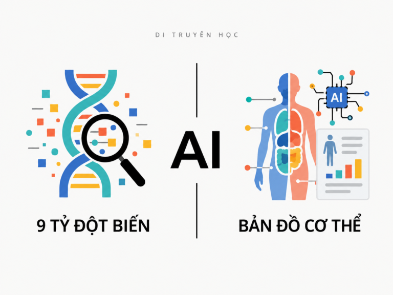 9 tỷ đột biến và một bản đồ mới về cơ thể người: AI đang thay đổi di truyền học như thế nào?