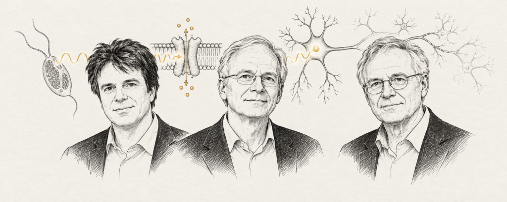 Nobel Y sinh 2026: Karl Deisseroth, Peter Hegemann, Georg Nagel và cuộc cách mạng điều khiển tế bào thần kinh bằng ánh sáng